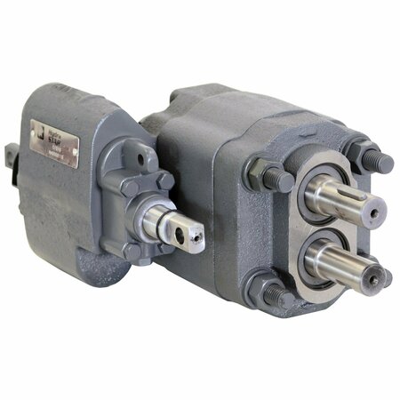 BUYERS PRODUCTS Remote Mount Hydraulic Pump With Manual Valve And 2-1/2 Inch Diameter Gear C1010